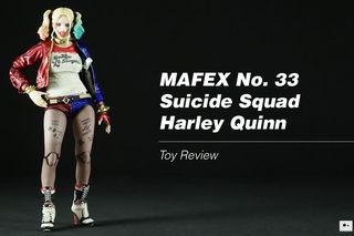 MAFEX No. 033 Suicide Squad Harley Quinn action figure toy review