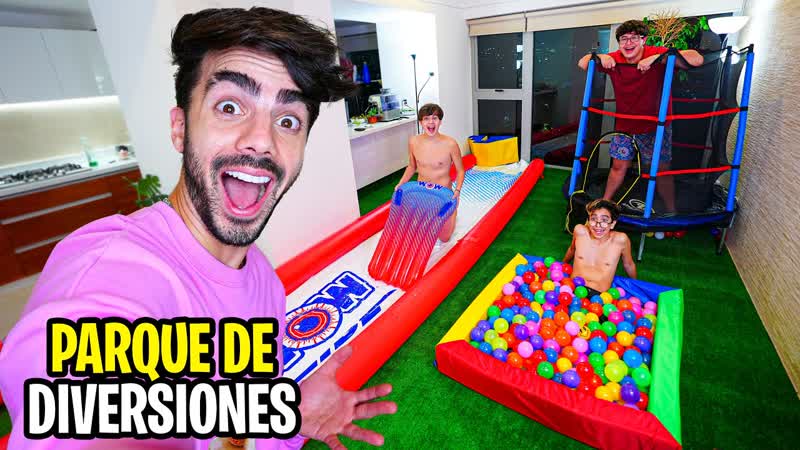 CONSTRUI UN PARQUE DE DIVERSIONES EN MI