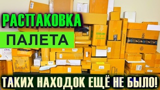 РАСПАКОВКА ПАЛЕТА ТАКИХ НАХОДОК ЕЩЁ НЕ БЫЛО!