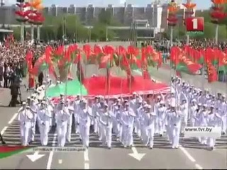 БРСМ_молодежное спортивно-театрализованное шествие, 9 мая