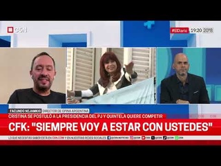 Facundo Nejamkis: La candidatura de CFK al PJ Nacional ordena el proceso poltico