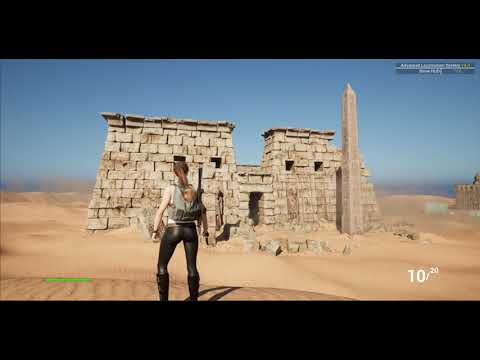 Mi first game concept. Egyptian temple environment. Unreal Engine, ue5,