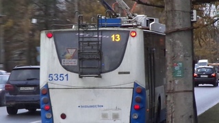 Троллейбус “5351 по 13“ Петербурга 10-***: ВМЗ “Авангард“ 5351 по №13 ()