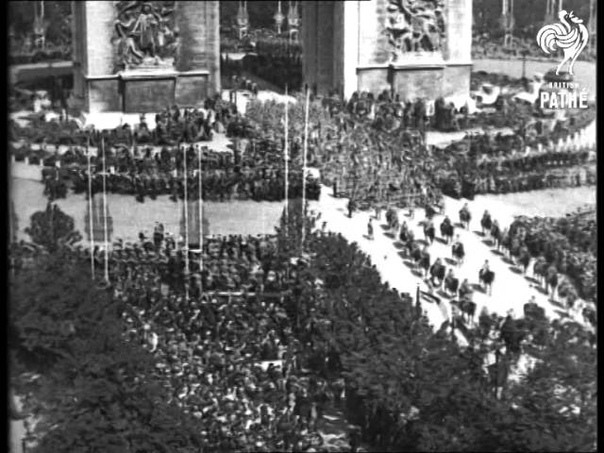 Victory Parade Paris (1918