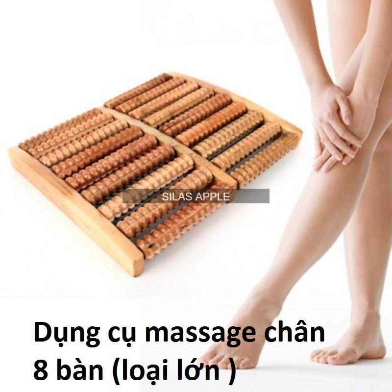 Dụng Cụ Massage Chân 8 Thanh gỗ (Loại Lớn)