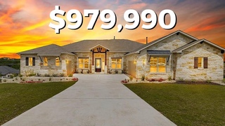 Touring a Luxury Home in Rancho Santa Fe, Liberty Hill, Texas | Blanco Floor Plan | 3694sqft