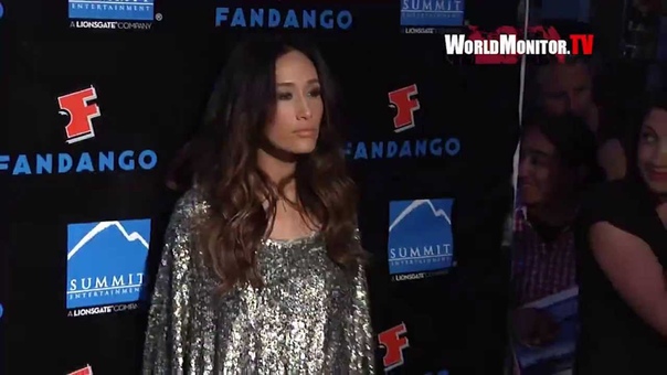 Maggie Q from Nikita arrives at Summit Entertainments Comic Con