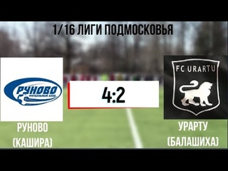 1/16 ЛИГИ ПОДМОСКОВЬЯ. РУНОВО-УРАРТУ. ОБЗОР МАТЧА