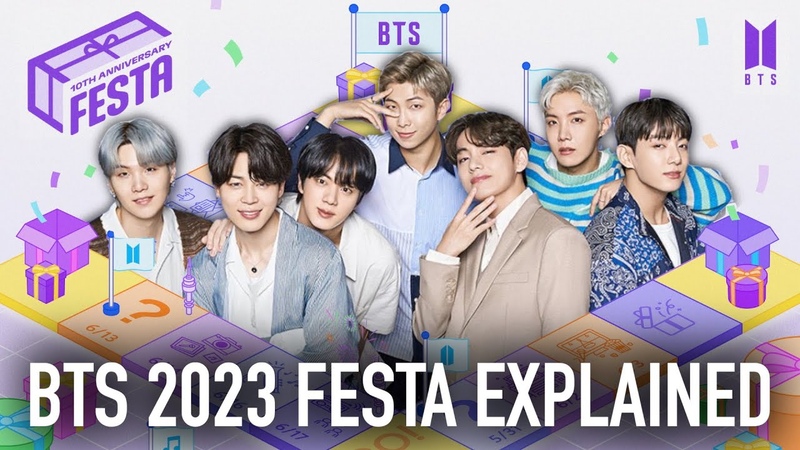BTS 2023 FESTA TIMELINE EXPLAINED, 방탄소년단 10th