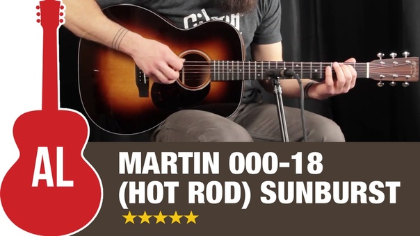 Martin 000 18 ( Hot Rod) Sunburst Can it get any