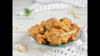Frittelle di funghi champignon - Ricette che Passione