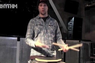 Dillinger Escape Plan drummer Billy Rymer shows Rhythm some odd time techniques
