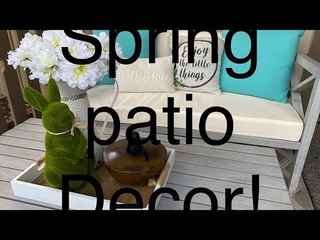 Spring shopping and porch decorating!