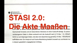 STASI 2.0: Die Akte Maaßen