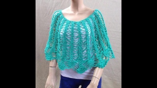ESPAÑOL Crochet Fácil Capita Poncho + RIFA