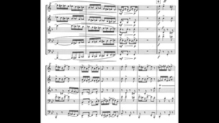Enrique Crespo - Suite Americana for Brass Quintet (1977) Score-Video