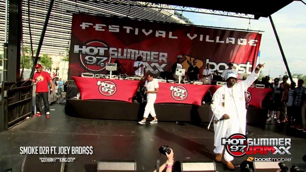 Smoke DZA Joey Bada Perform Gotham Fucking City At Hot97 Summer Jam XX Festival