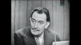 1957 год Сальвадор Дали на шоу “Угадай мою профессию“