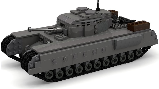 Lego WWII British Churchill Tank