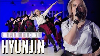 Artist Of The Month 'Motley Crew' - Stray Kids HYUNJIN dance cover by Hellpeaches | Russia