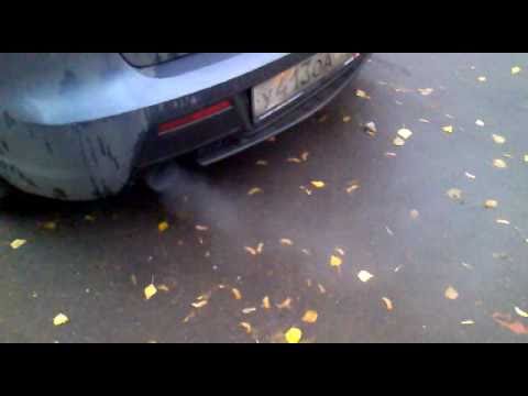 Mazda 3 MPS белый дым сосет