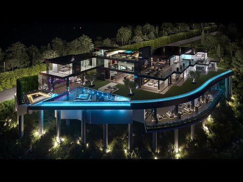 This 139 MILLION MEGA MANSION in Bel Air offers The Pinnacle of World Class