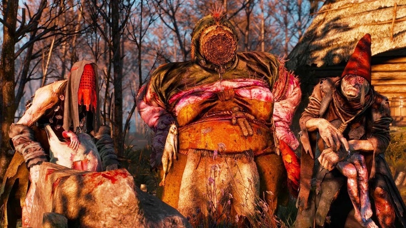 THE WITCHER 3 Geralt meets the Crones of Crookback