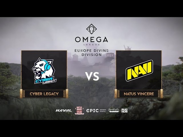Cyber Legacy vs Natus Vincere, OMEGA League: Europe, bo3, game 2 Mortalles