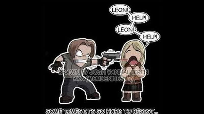 Resident Evil 4 c Бонивуром, Смешные моменты,