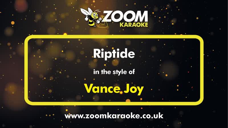 Vance Joy Riptide Karaoke Version from Zoom