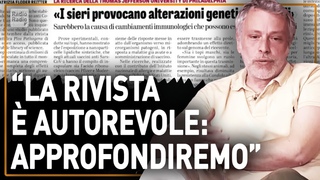 LEGAME TRA SIERI E ALTERAZIONI GENETICHE STABILI  FRAJESE COMMENTA LA RICERCA (T.J. UNIVERSITY)