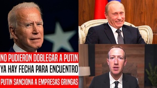 NO AGUANTARON LOS GRINGOS! AHORA QUIEREN REUNIRSE CON PUTIN. EL RUSO PONE CONDICIONES. NOTICIAS HOY
