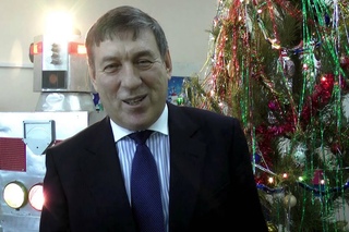 Новогоднее обращение мэра города к ребятам СЮТ