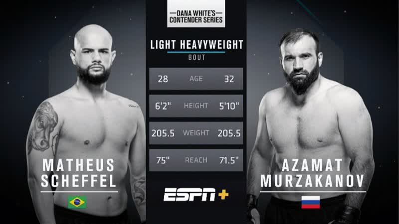 FREE FIGHT, Azamat Murzakanov Shows Off Massive Power, DWCS Season