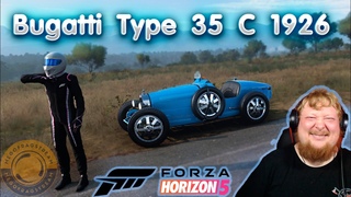 ЧИСТОКРОВНЫЙ ФРАНЦУЗ Bugatti Type 35 C 1926 TOP TEST DRIVE (Forza Horizon 5)