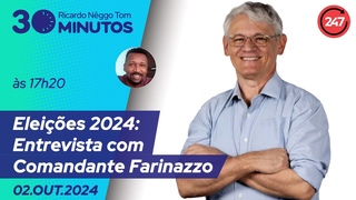 30 minutos, com Ricardo Nggo Tom - Eleies 2024: Entrevista com Comandante Farinazzo