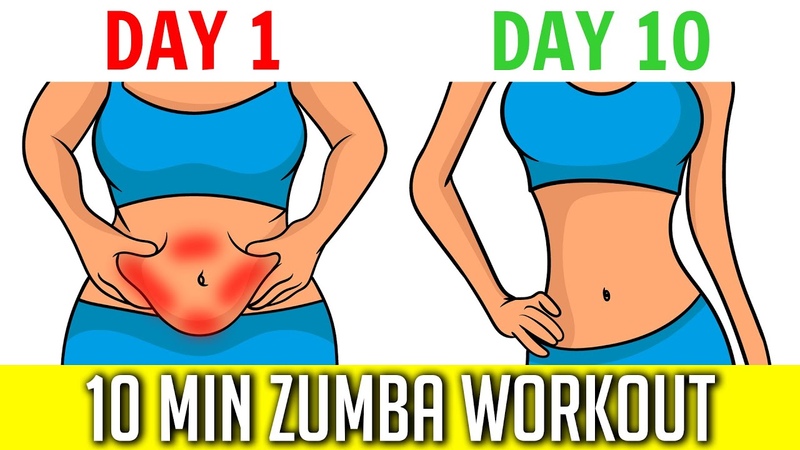 Zumba Workout To Burn Belly Fat In 10
