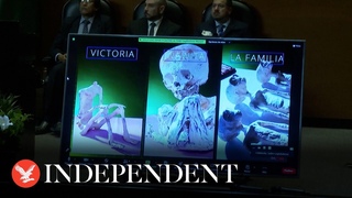 'Alien' video shown to Mexican politicians as journalist claims 'non-human beings' found