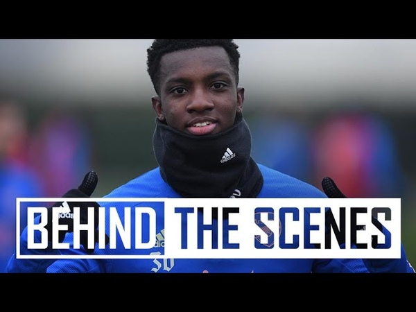 Nketiahs finishing masterclass, Behind the scenes at Arsenal training