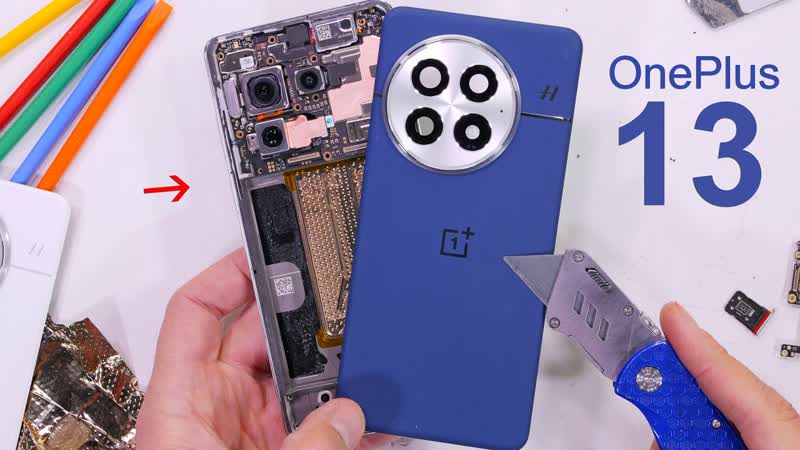 The One Plus 13s Double Decker cooling system