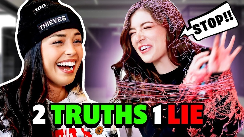 2 Truths 1 Lie (w, Punishments ), 2 ft. Valkyrae, Chrissy