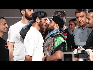 ЛУЧШИЕ МОМЕНТЫ ВЗВЕШИВАНИЯ МАРИФА ПИРАЕВА ПРОТИВ НАРИМАНА АББАСОВА! AMC FIGHT NIGHTS 112