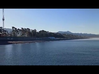 06 01 2022 утро купаются на море Кобулети Видео Артур Мартиросян Аджария Грузия