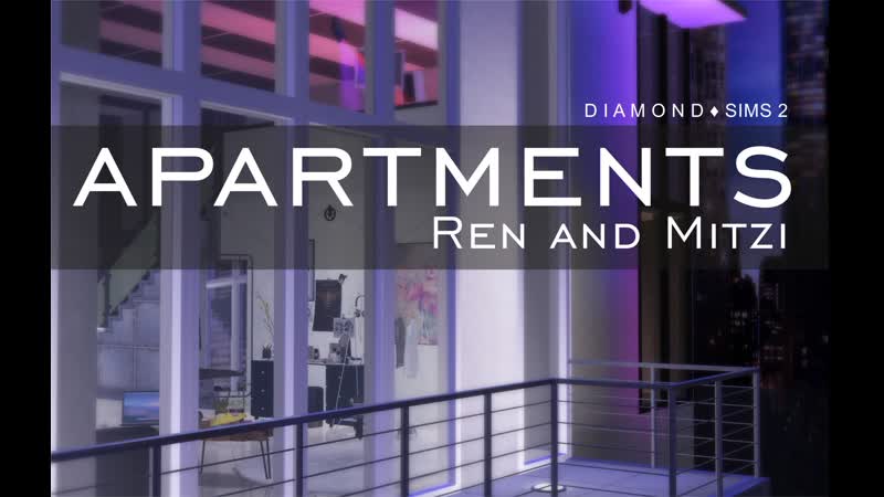 Ren and Mitzi apartments sims2