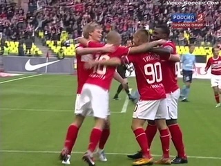 СПАРТАК - Крылья Советов (Самара, Россия) 3:0, Чемпионат России - 2011-2012