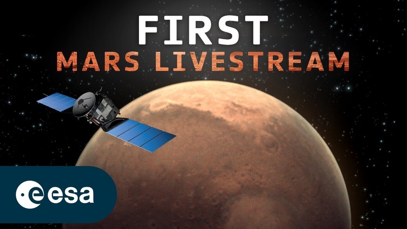 First livestream from the Red