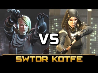 SWTOR KOTFE  Vaylin VS. Lana Beniko - Force Telekinesis (Chapter 3, Knights of the Fallen Empire)