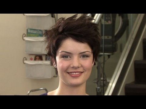 Short Hair Style Evening