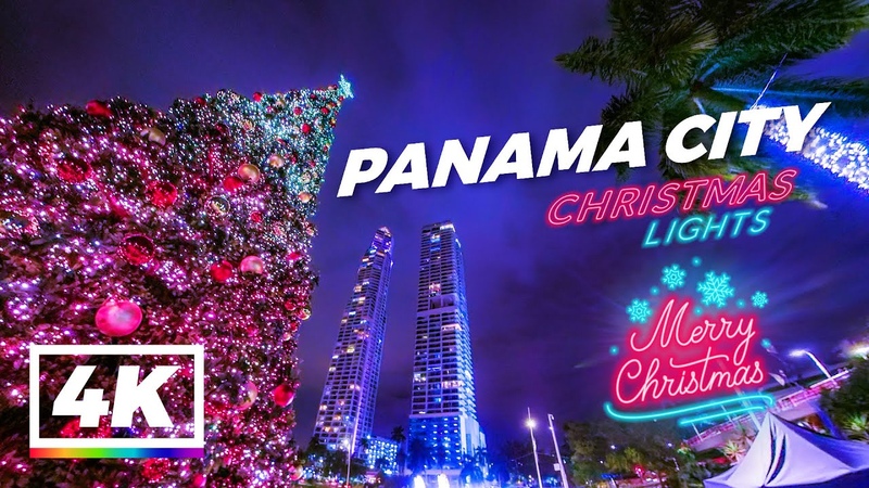 Cinta costera Christmas Lights. Panama City 4