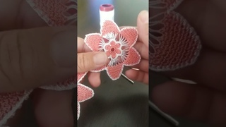 Dondurma ubuu ile yaplan havlu kenar modeli YouTube kanalmda yaynda